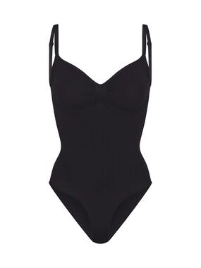 SKIMS Seamless Sculpting Bodysuit in Onyx